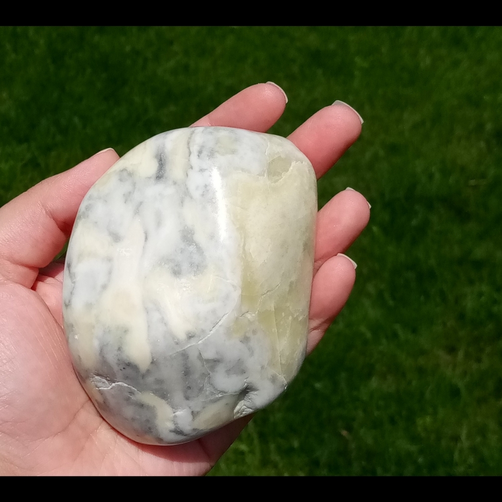 🍋 Swirl Serpentine Hand-sized Freeform (Read Description) - Picture 4 of 6